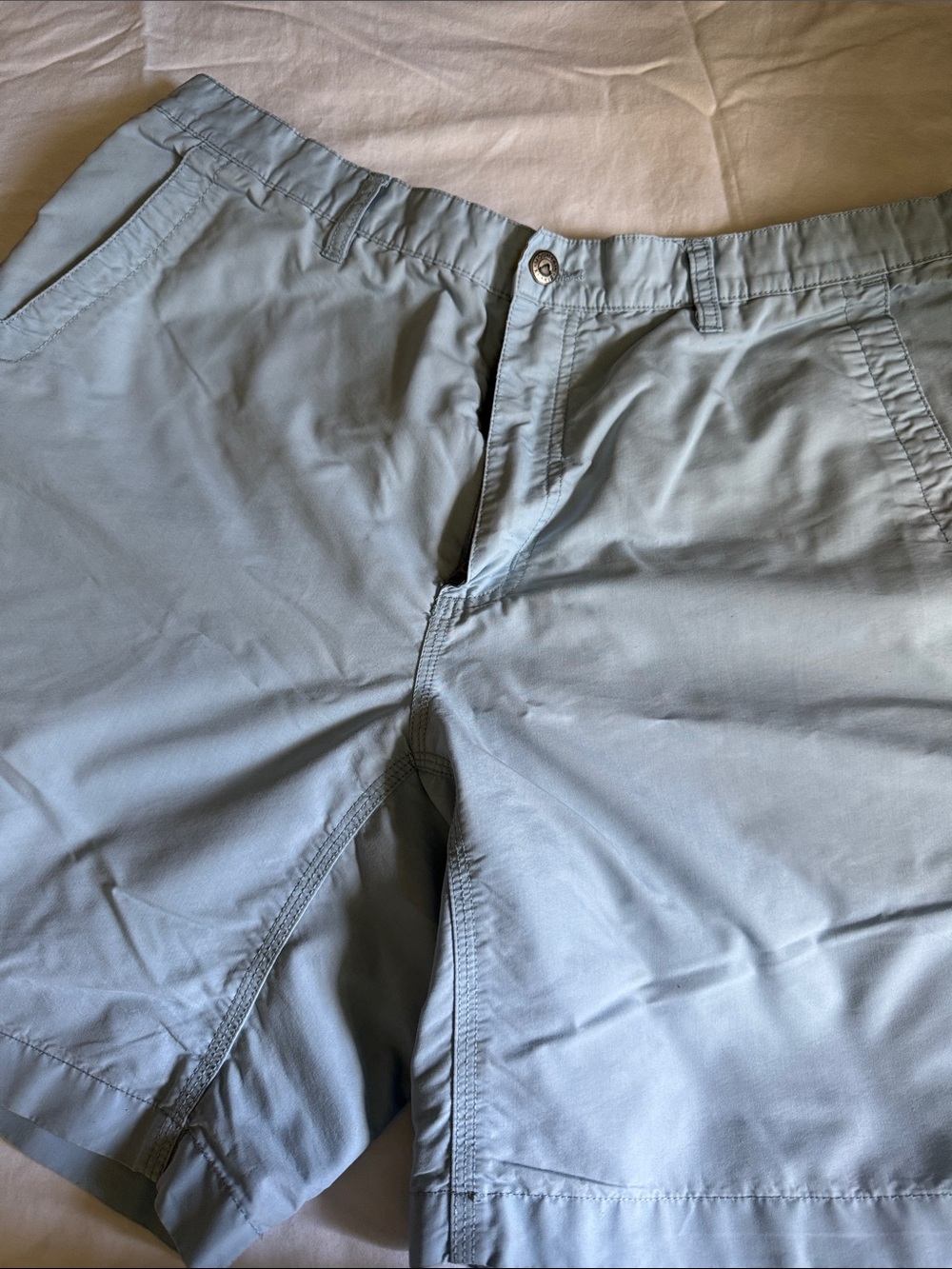 Mountain Khakis Light Blue Men's Hybrid Shorts